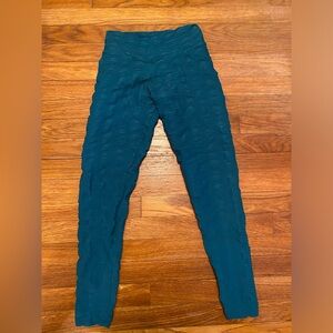 Teal booty by brabants leggings